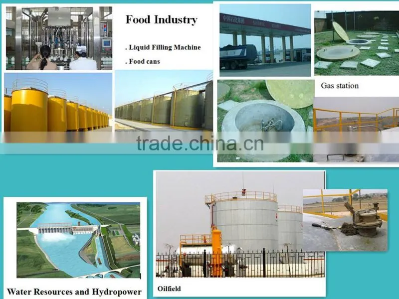 China made DRCM-99 magnetostrictive fuel level sensor/level indicator for bitumen tank