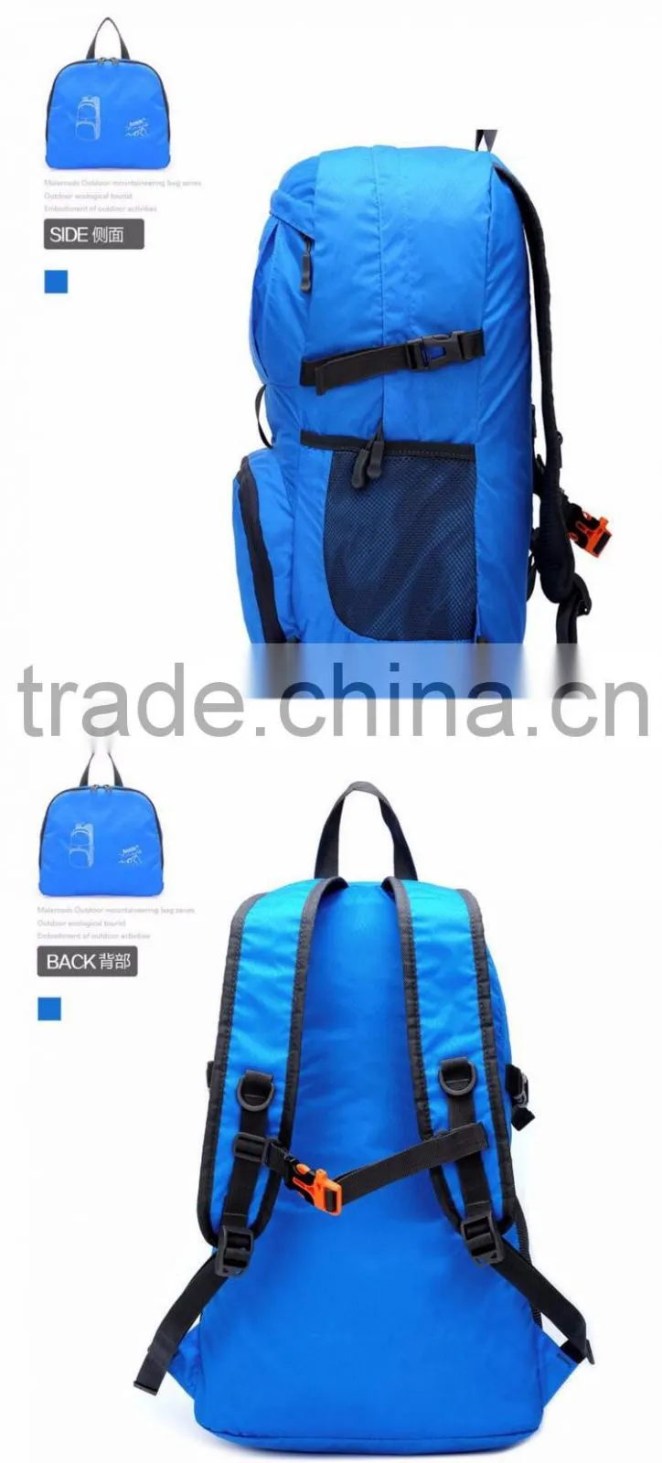 multi function for hiking waterproof backpack with big capacity sport shoulder bag