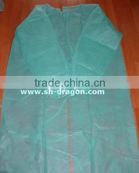nonwoven gown, isolastion uniform, disposable gown