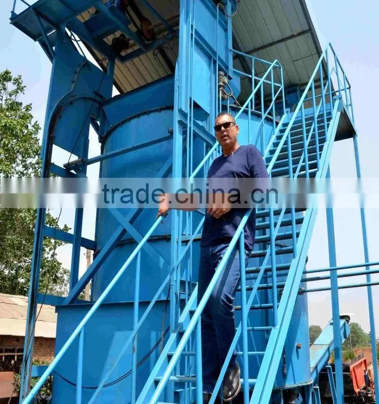 C50 high efficiency chicken manure indoor composting machine