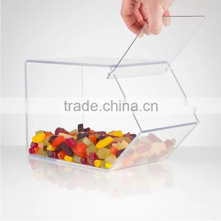 Clear Acrylic Candy Containers ,Acrylic Candy display Racks ,Acrylic Sweets Storage Box