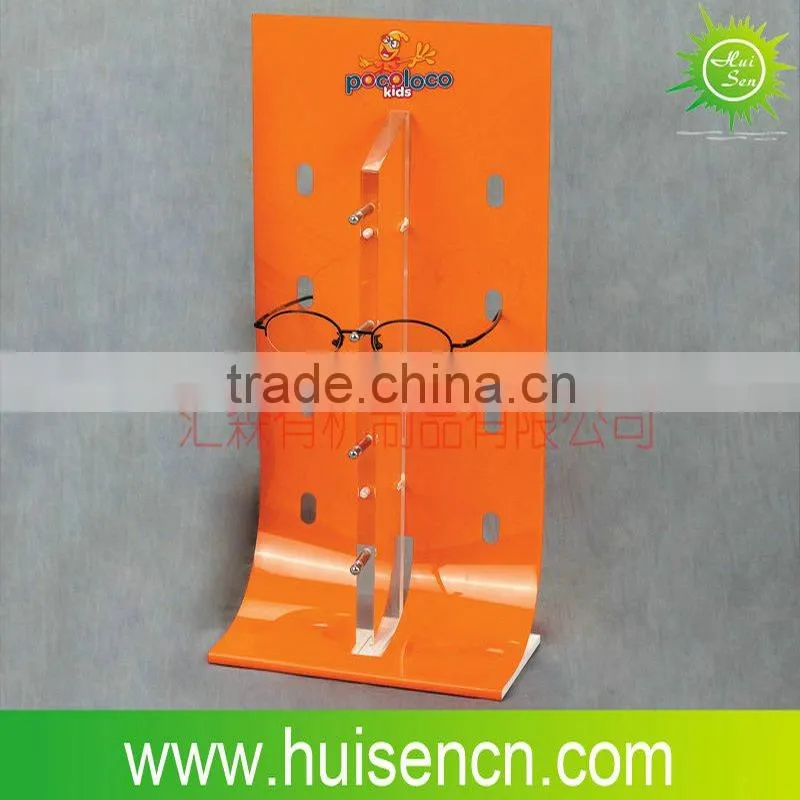 L Shape Acrylic glasses display,Acrylic display