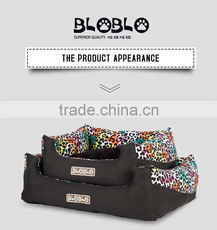 Washable and waterproof luxury dog bed for sale good quality