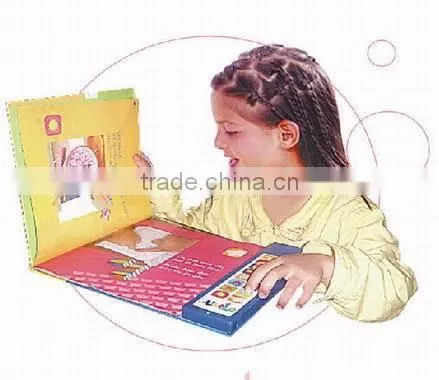 Hot sale recordable voice book for children reading/studying
