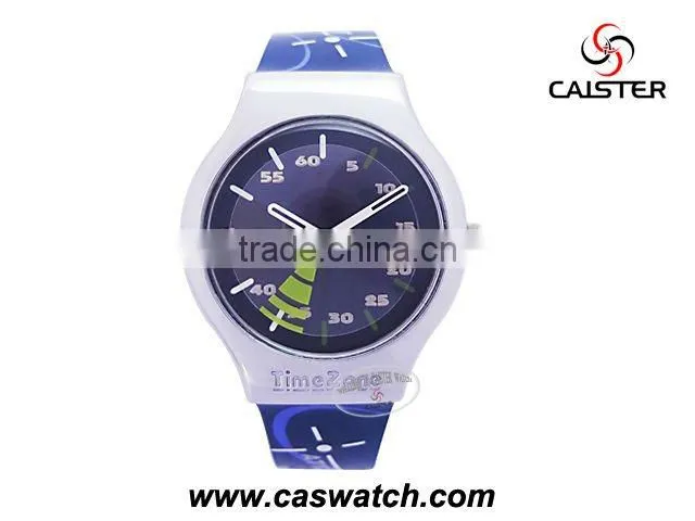 Multi stylish plastic adolescent girl watch & kids sport quartz analog watch