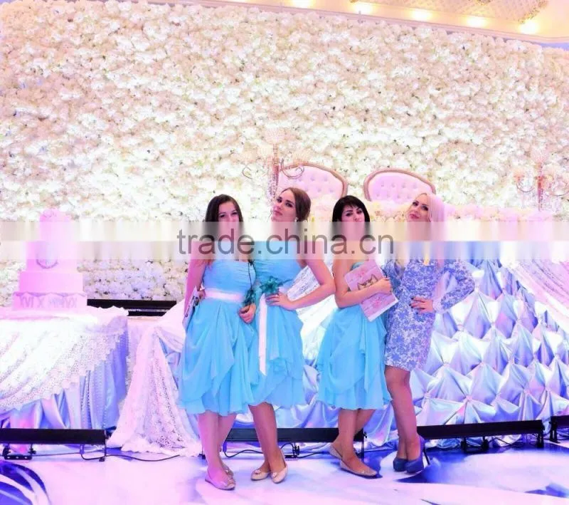 10ft white artificial hydrangea flower wall or rose flower wall for wedding decoration