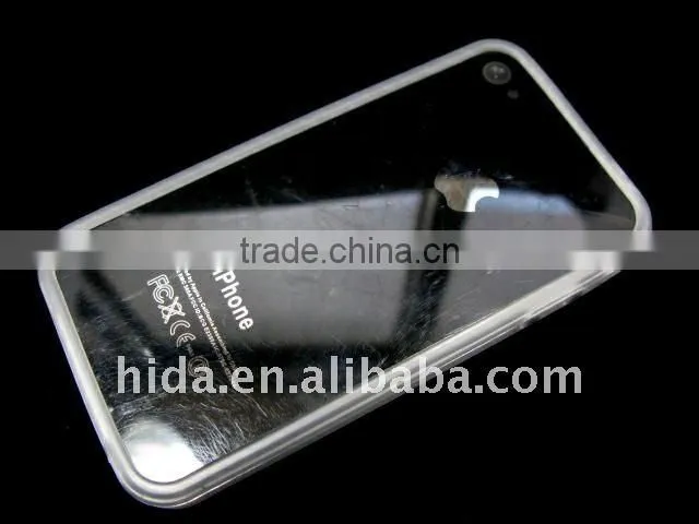 for iphone 4 case bumper case for iphone 4 4G ,for iphone 4 bumper case,Rubber Hard silicone case with various color