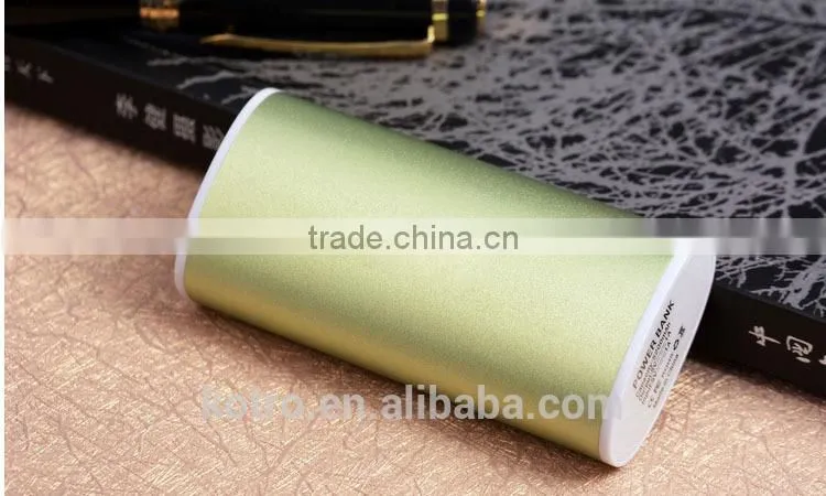 Aluminum Shell LOGO 18650 li ion 5200 mah external mobile battery charger phone power bank