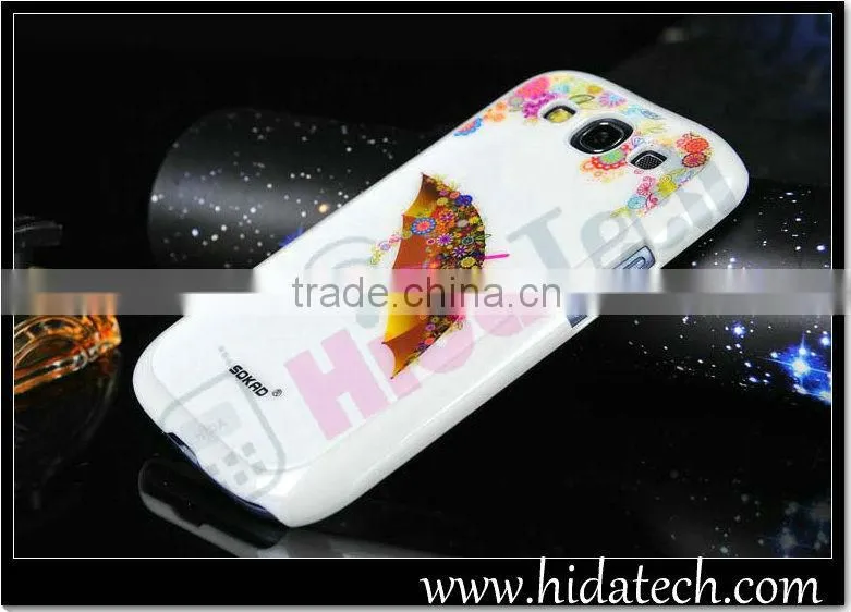 For Samsung Galaxy S3 i9300 Butterfly Flower Hard Case,Factory Direct Selling,OEM/ODM,In Stock SOKAD