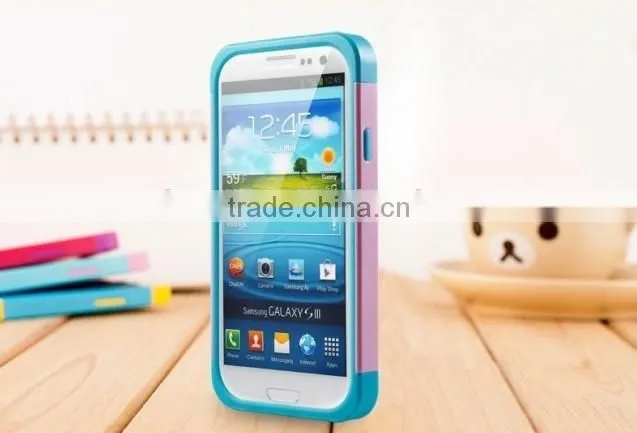 2013 Newest Colorful TPU+PC Funky Mobile Phone Cases for Sumsung 9500/ 9300/ 7100/ note3/9000 "11"