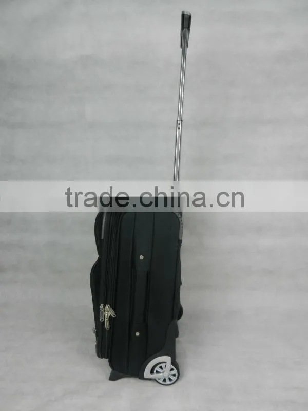 1pc promotional 24'' cabin luggage 600D1200D1680D polyester trolley luggage