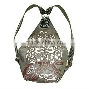 custom made imported leather bag luxury lady shoulder bags