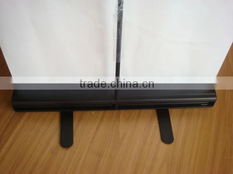 good quality economic aluminum roll up banner stand for advertisement