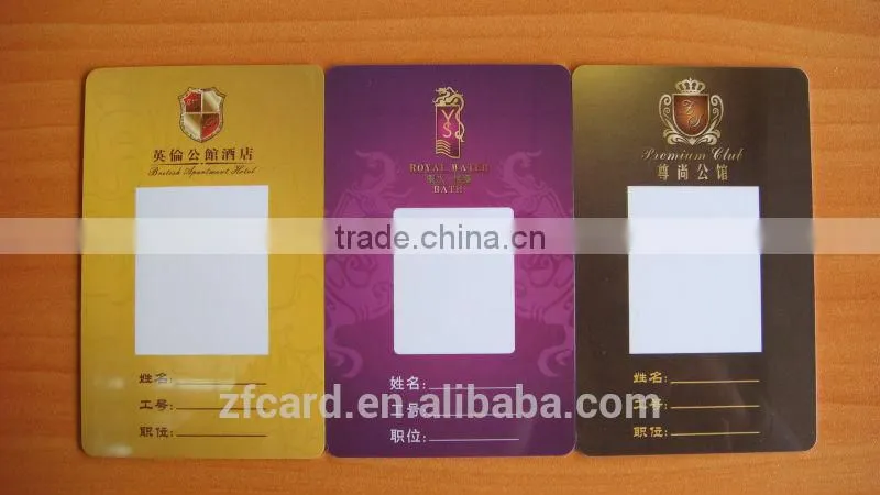 Guangzhou Nice Plastic Transparent Business Cards