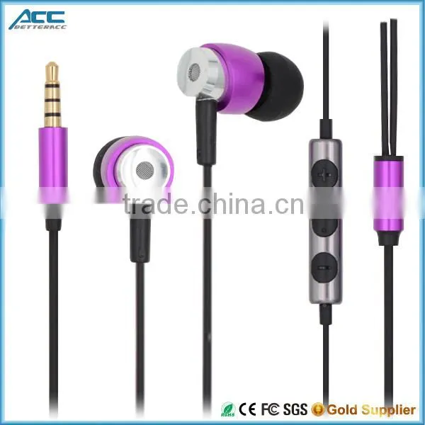 Hottest Sale New product Wholesale Sport stereo Earphone with mic