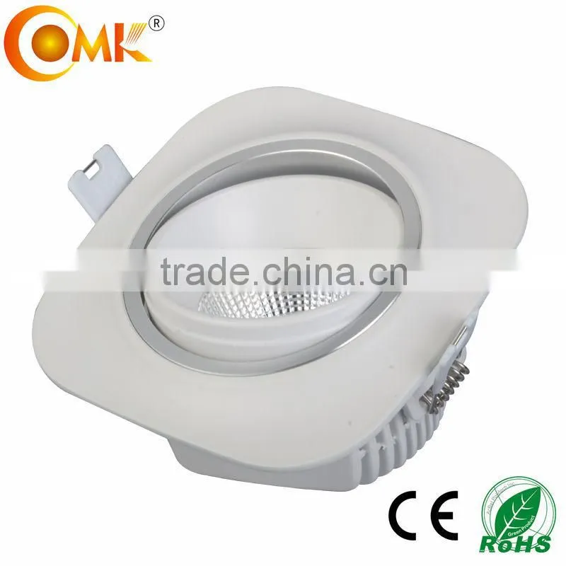 Zhongshan Guzhen 10W white round cob led downlight recessed lights housing