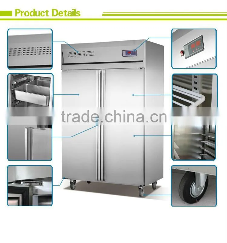 Upright refrigerator for restaurant