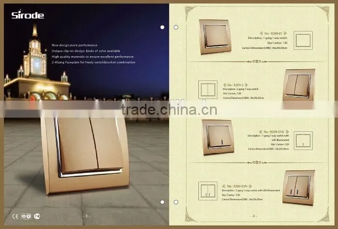European Standard Grounding Socket Outlet