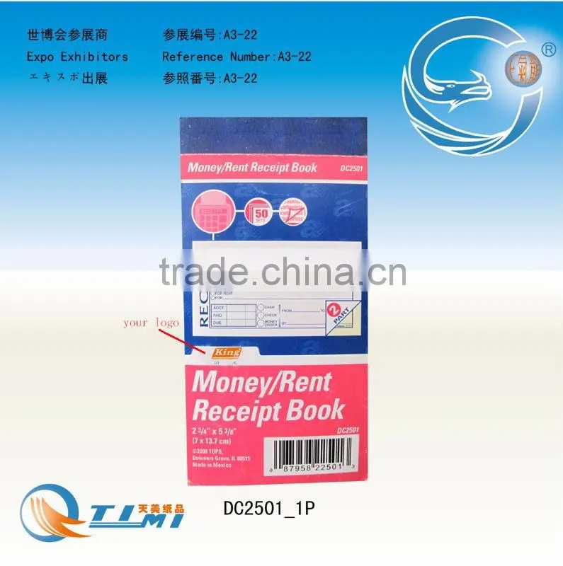 Money/Rent Record Book business forms Sales Order Book Job Work Order Book