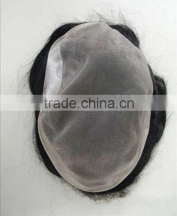 Fine quality toupee in stock with mono