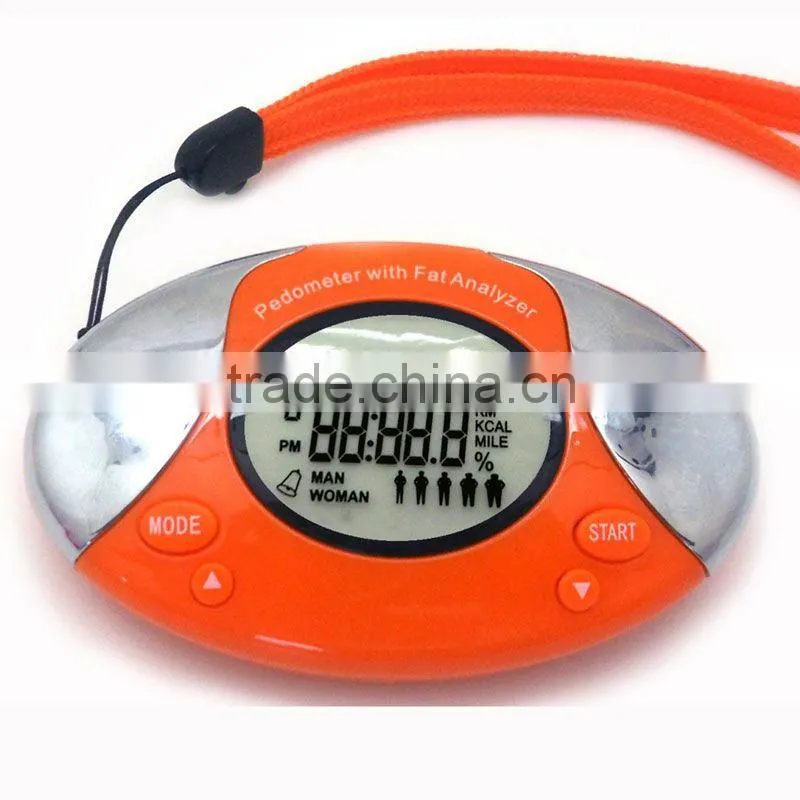Cheap pedometer with clip for promotion logo basic pedometer with step counter
