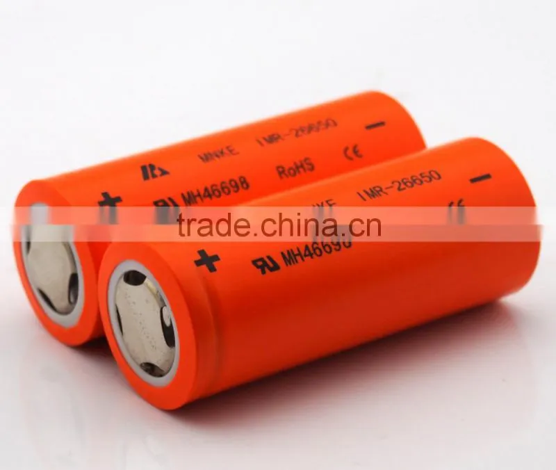 free shipping MNKE 26650 High Drain IMR 3.7V 3500mAh 30A Rechargeable LiMn Batteries