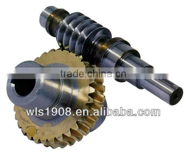 BRASS worm gear and worm shaft