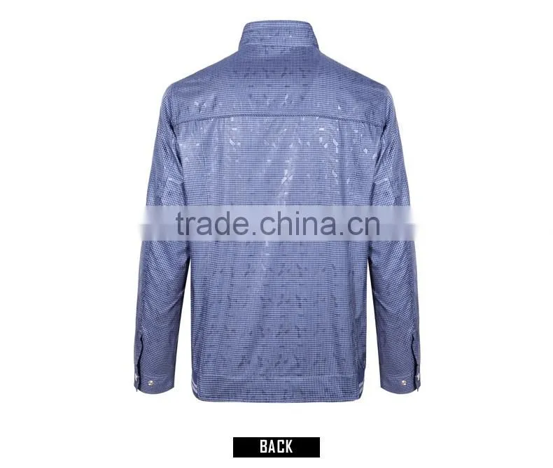 Factory popular gartment dyeing leather spring autumn jacket for OEM