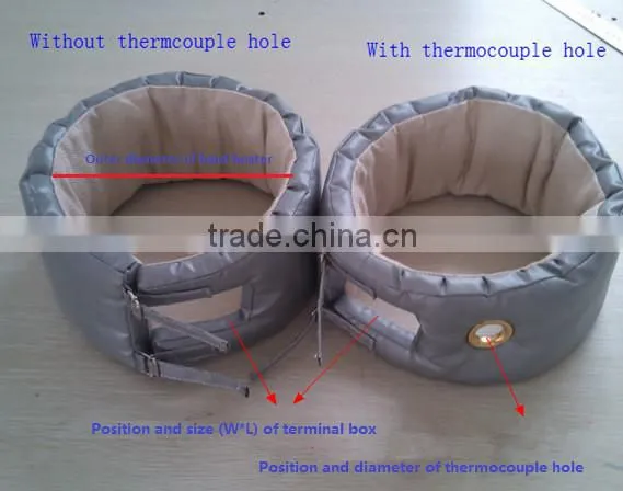 High Quality Detachable pipe insulation jacket