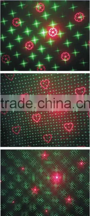 Red and Green Picture Laser Light, 180mw red+green animation laser light*professional laser stage light