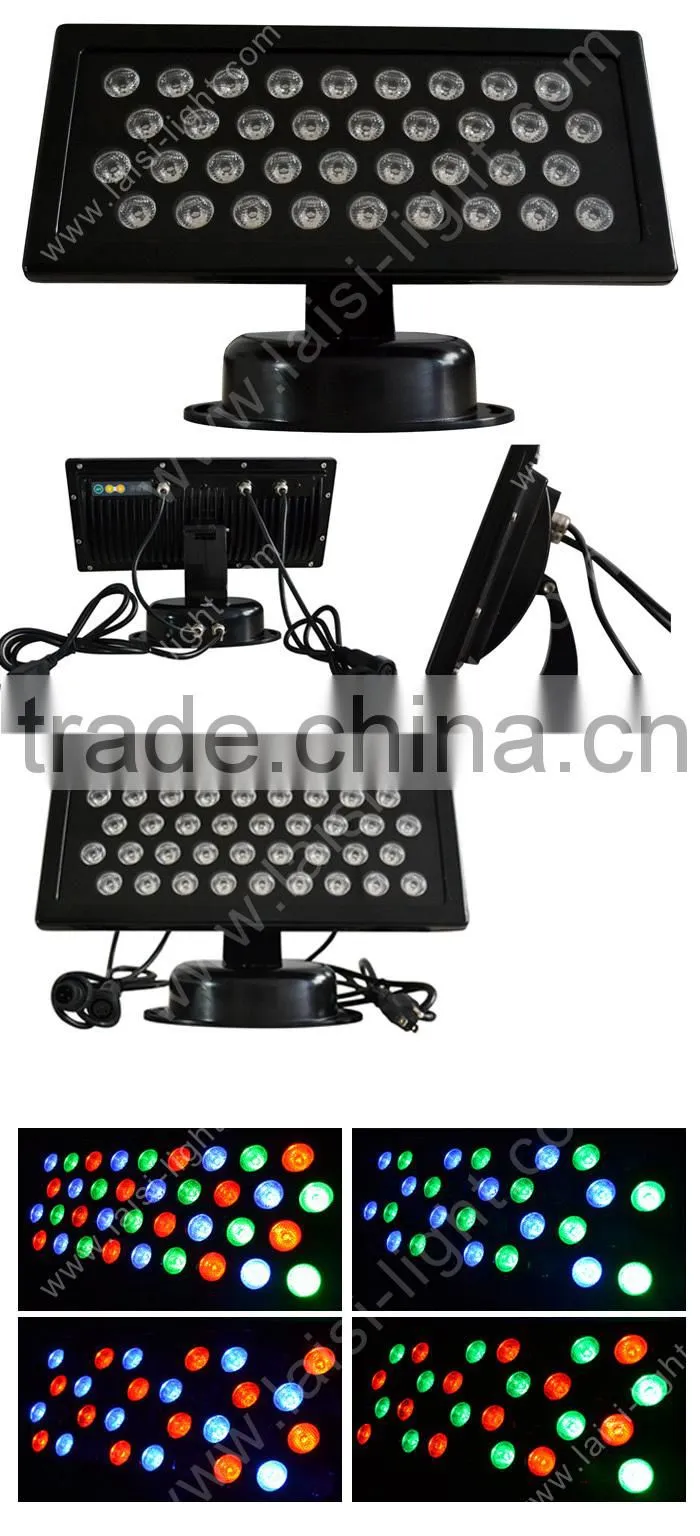 China Stage Lighting 36pcs 3W RGBW high power LED Wall Washer Light