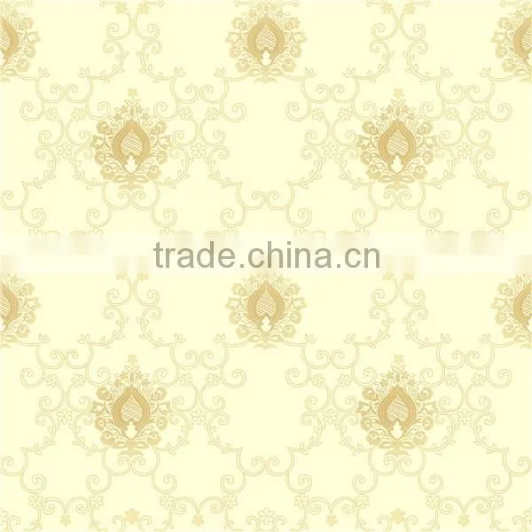 modern style wall paper yellow flower