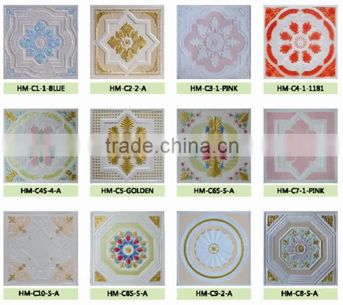 colorful Calcium silicate fireproof gypsum board