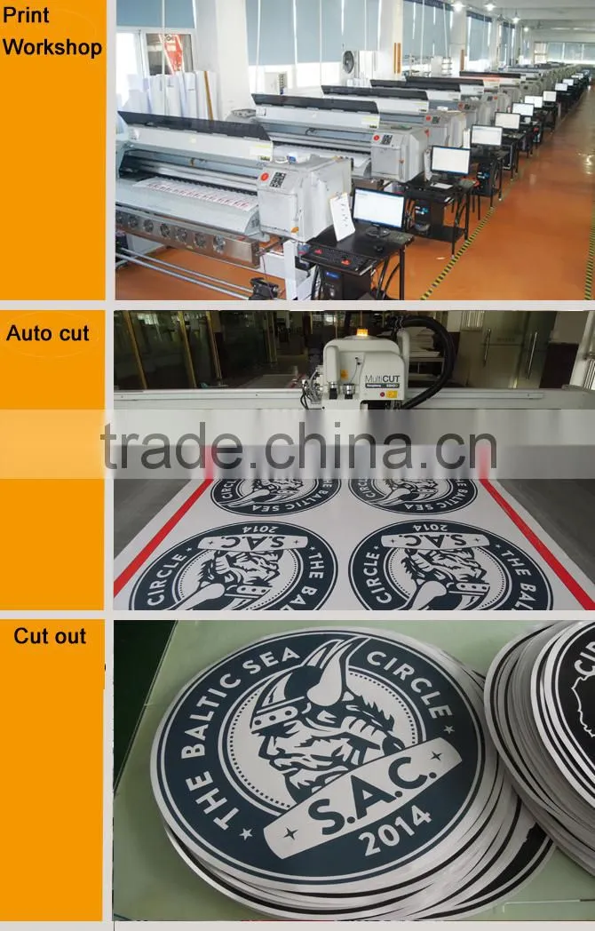 Custom Good Quality Full Colour Print Anti Slip Scratch Resistant Anti Sweep Floor Decals