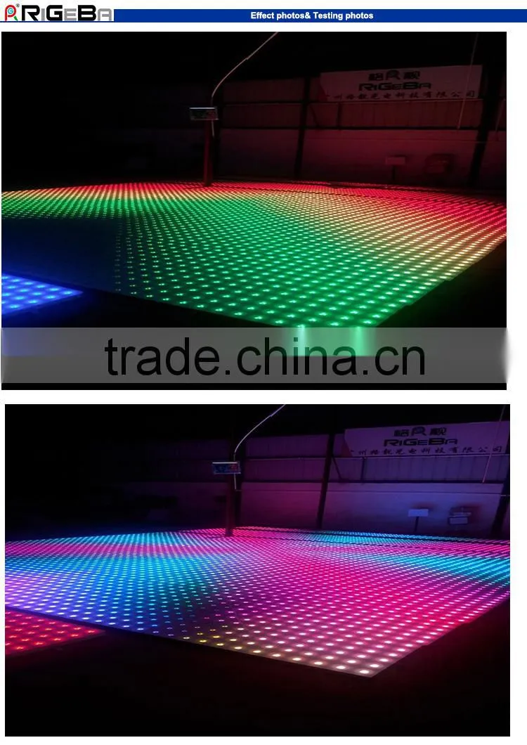 2015 World Top Selling Super Slim dance floor/Patent LED dance floor