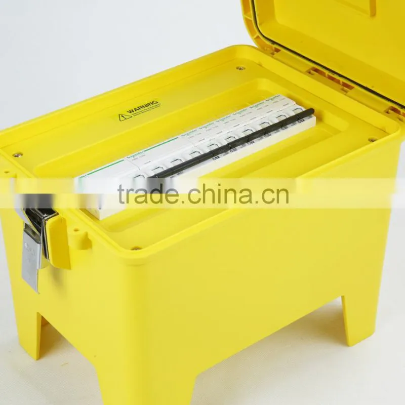 China Suppler Power Current Breaker Distribution Board Control Panel Box PVC