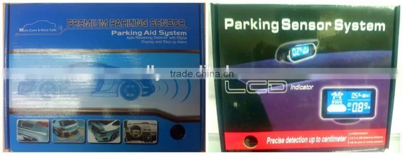 Factory hot wireless reverse camera and run freely video parking sensor