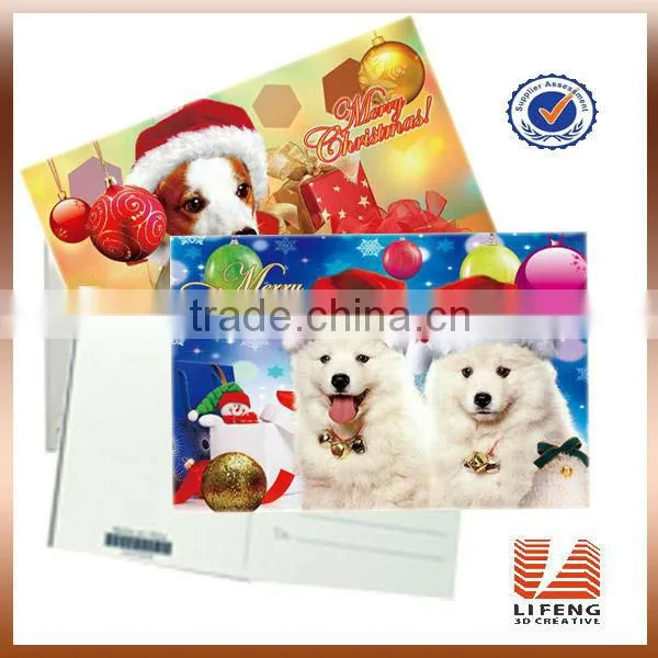3D postcard,3D post card,plastic postcard