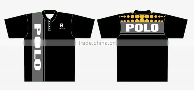Custom HOT design pique sublimated royal blue polo shirt