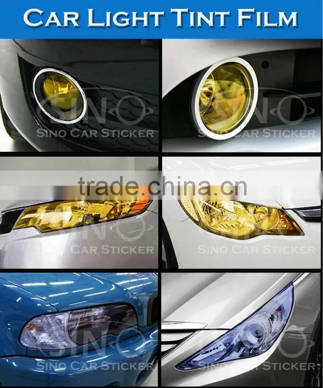 High Quality Sino Brand Wholesale PVC Material 3D Car Head Light Film
