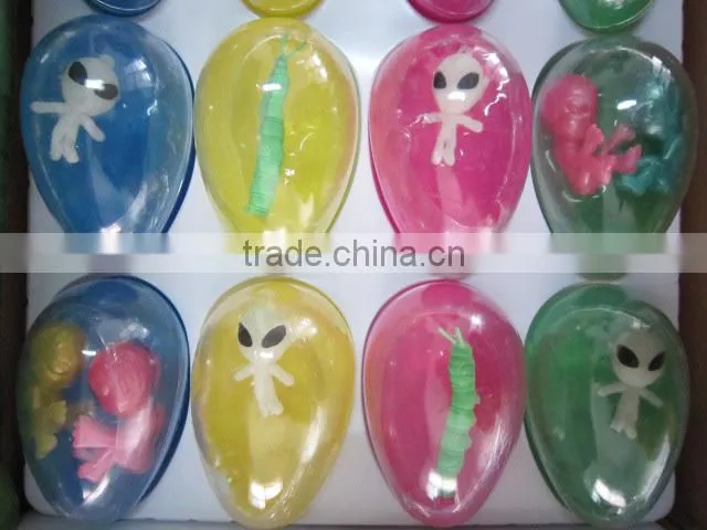 test tube alien crystal slime toy /Alien putty toy
