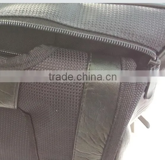 best trendy genuine leather backpack bag with good service for young man