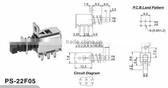 electrical switch button
