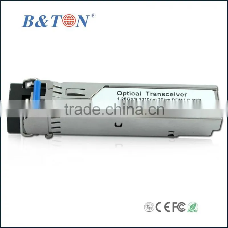 1000M Singlemode dual fiber SFP media converter