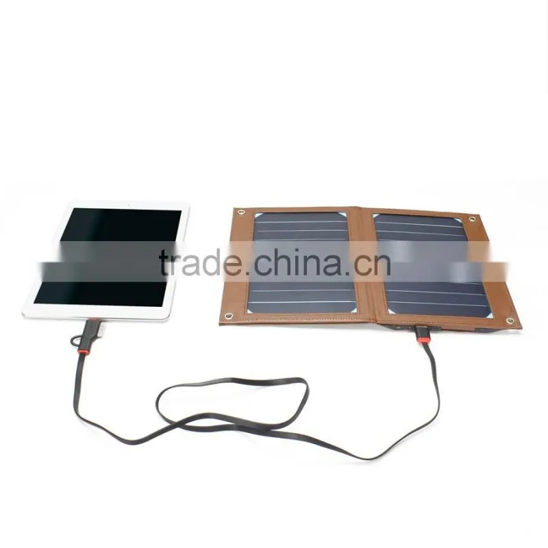 6000mAH Solar Charger Portable Foldable Solar Panel Charger 6V 10W Solar