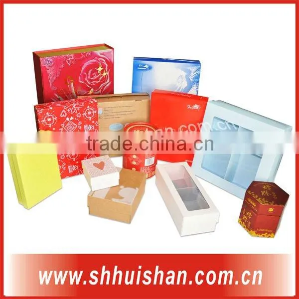 Any shape of the gift paper box(sh-630)
