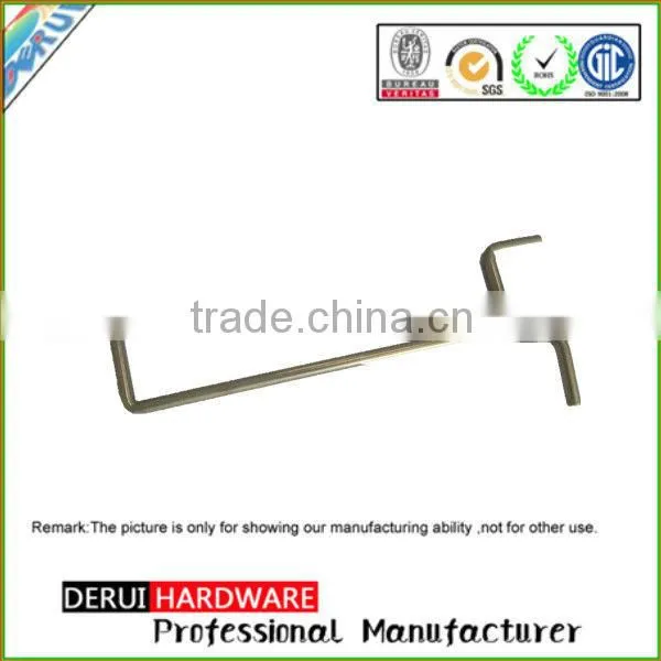 Round or square Metal Automatic CNC bending Powder coating Wire bracket made in China