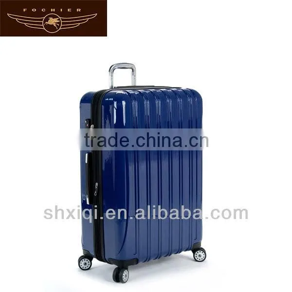2015 new design trolley pc abs luggage