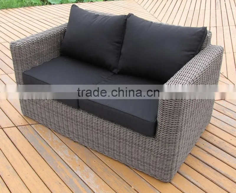 european hot sale design rattan sofa wiker outdoor furniture