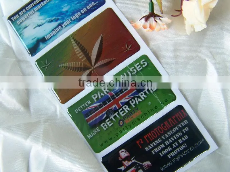 promotional 3D epoxy sticker